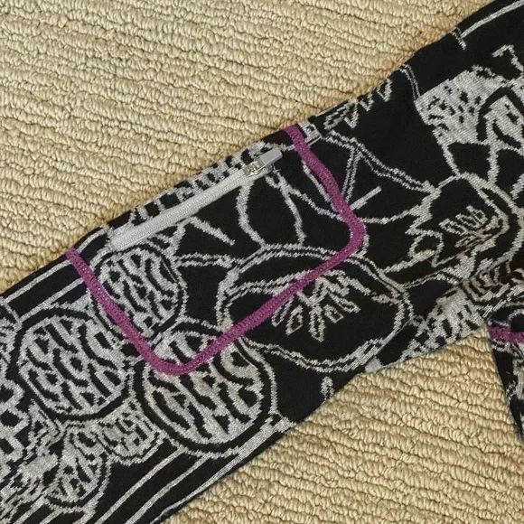 Title Nine - Merino Wool Patterned Women's Long Sleeve Dress - Picture 7 of 8